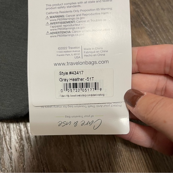 Travelon Bags Travelon Anti Theft Metro Stadium Mini Crossbody Bag